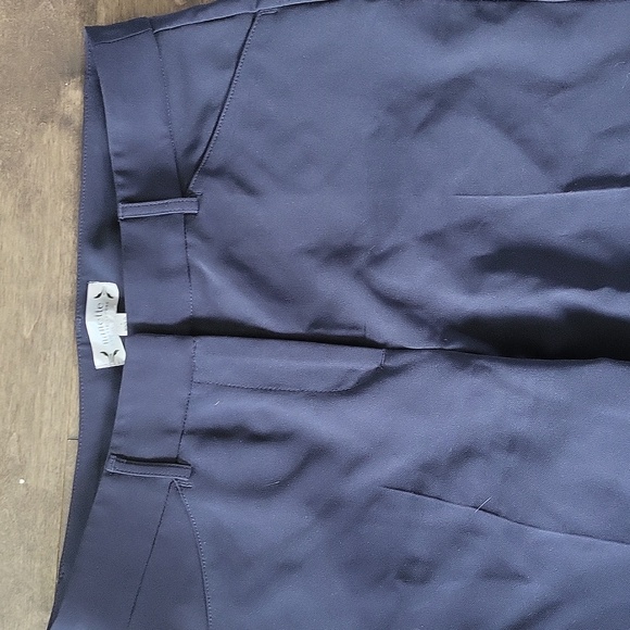 Nanette lepore size 8 navy blue petite dress pant - Picture 2 of 5